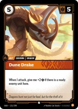dune drake.webp venta de singles riftbound. league of legends tcg