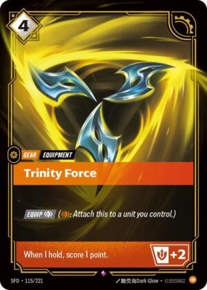 trinity force venta de singles riftbound. league of legends tcg