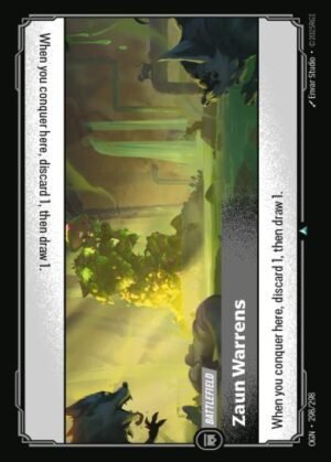 zaun warrens OGN-298.webp venta de singles riftbound. league of legends tcg