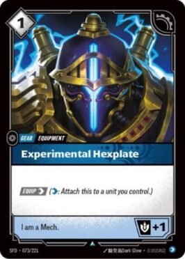 Experimental Hexplate (Foil)