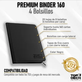 Carpeta Premium 4x4 Negro