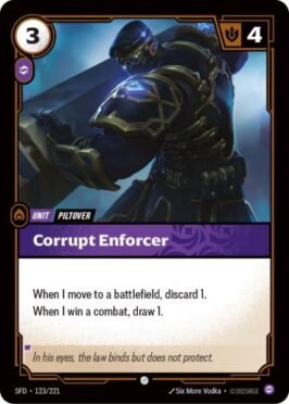 Corrupt Enforcer (Foil)