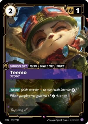 carta riftbound league of legends tcg teemo