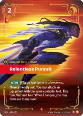Relentless Pursuit: Signature Spell - Lucian
