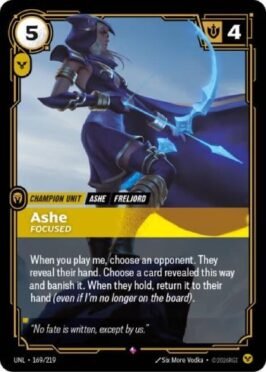 Ashe - Focused (Organized Play PROMO Cards)