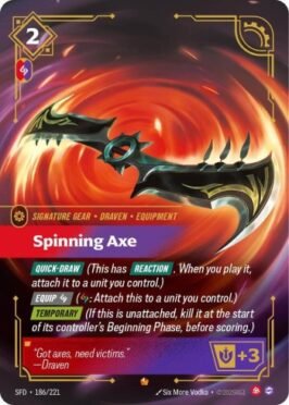 Spinning Axe: Signature Gear - Draven