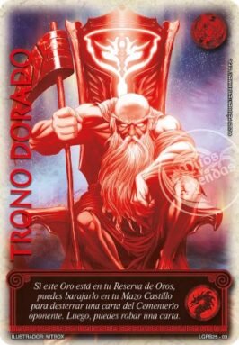 Trono Dorado - Loot Box 2025-2026 (Foil Rojo)