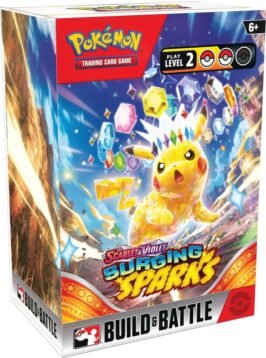 Build and Battle Box Surging Sparks | Sellados Pokemon TCG en Poison and Potion Chile