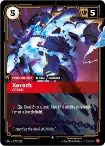 Xerath, Freed