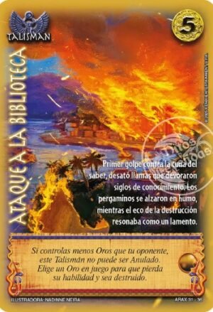 Ataque a la Biblioteca (Relatos de Ra - Sacerdote).webp