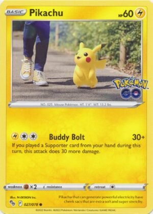 Pikachu (Non-Holo) - 027:078