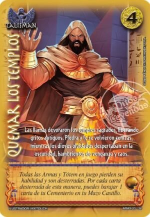 Quemar los Templos (Relatos de Ra - Faraón).webp