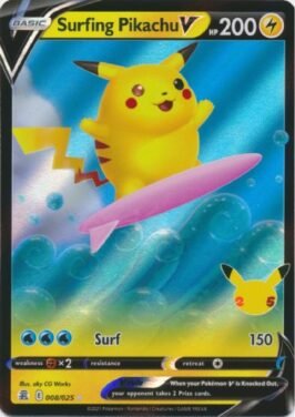Surfing Pikachu V