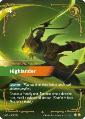 Highlander - Origins- Proving Grounds